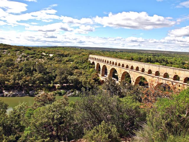 Pont du Gard et paysage