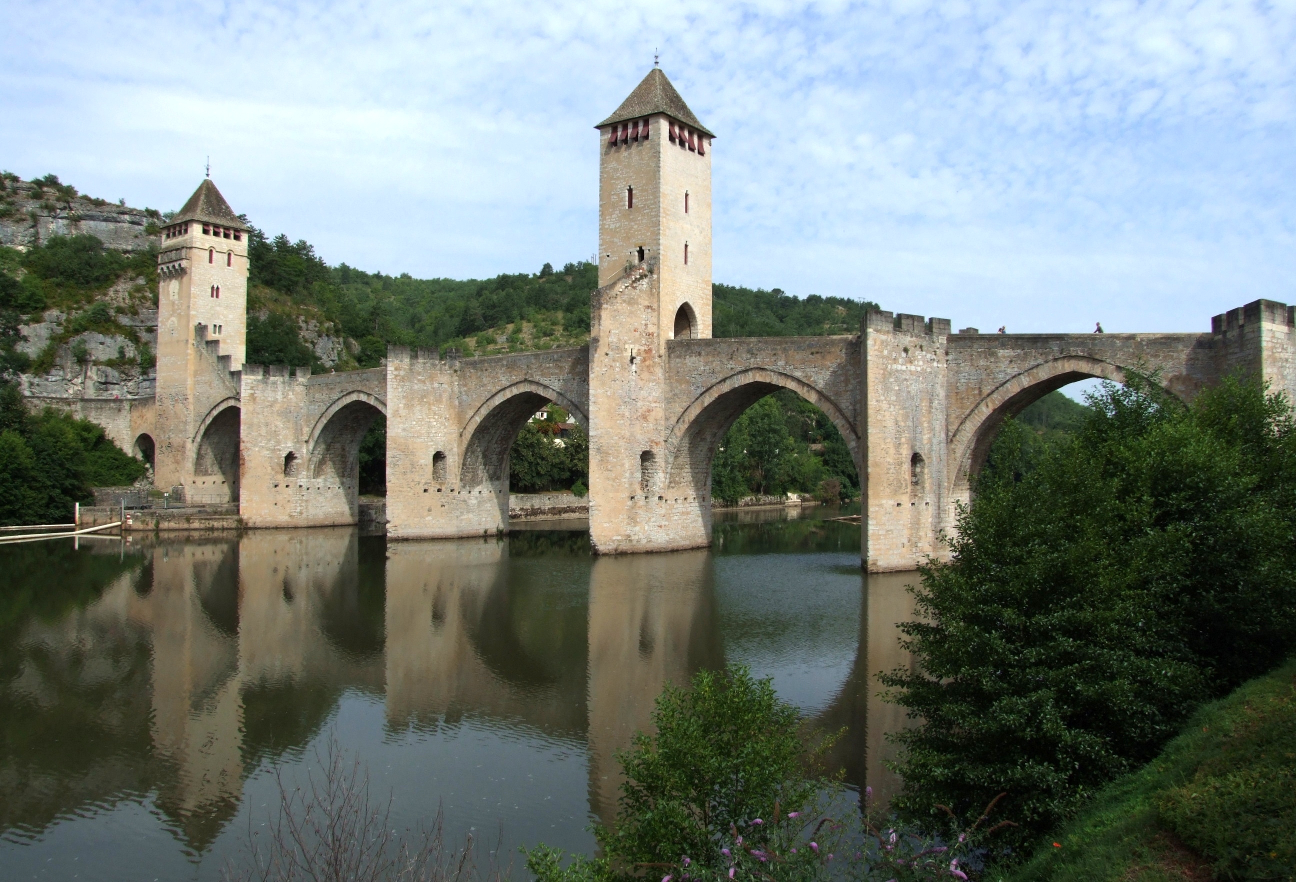 Pont Valentr Cahors France Landolia Un Monde De Photos
