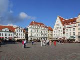 Place de l'Hôtel-de-Ville, centre historique de Tallin