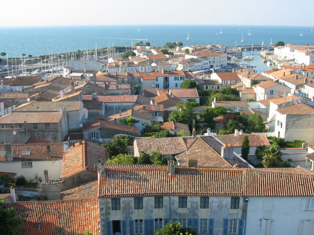 Les toits de Saint-Martin-de-Ré