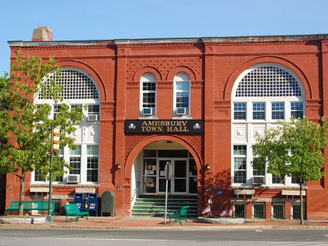 Amesbury's town hall