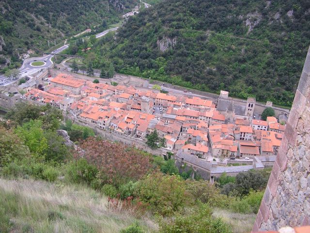 Vue de Villefranche-de-Conflent