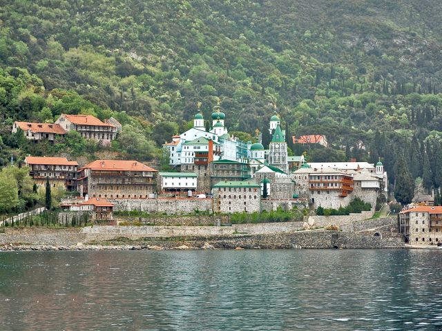 Monastère Saint-Panteleimon, mont Athos