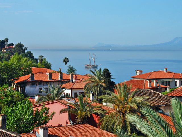 Antalya et la mer Méditerranée