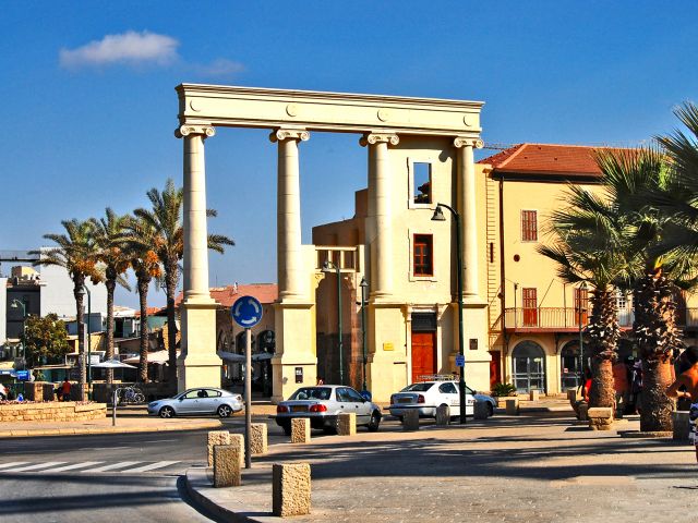 Arche à l'entrée de Jaffa