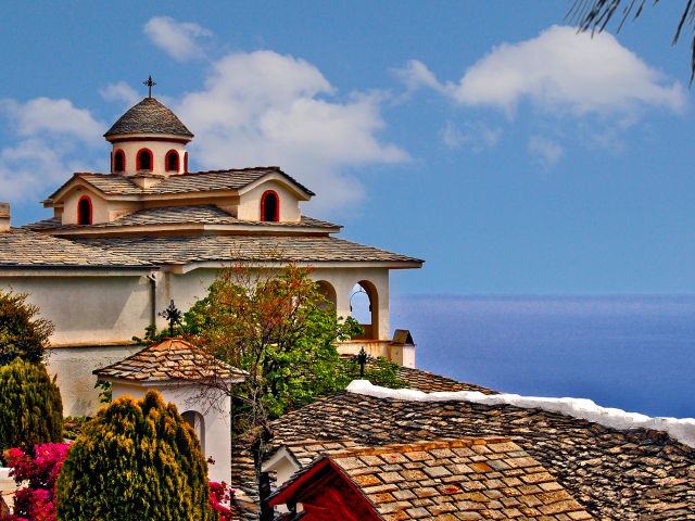 Monastère de l'Archange Michel, île de Thasos