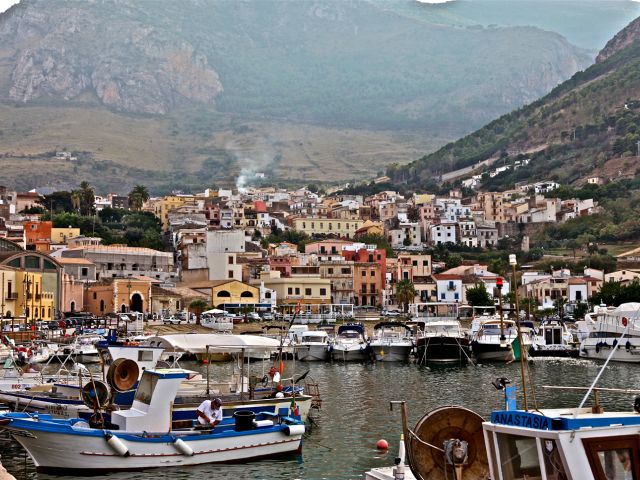 Vue de Castellammare del Golfo