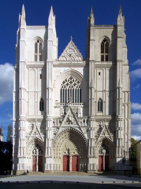 Façade de la cathédrale de Nantes
