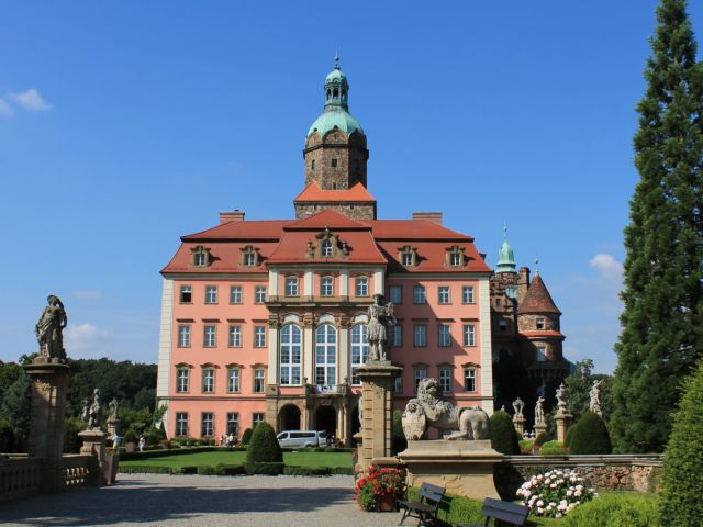 Entrée, château Fürstenstein