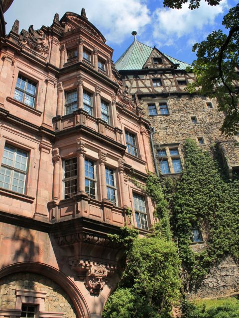 Façade, château Fürstenstein