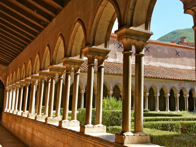 Cloître vu de l'extérieur