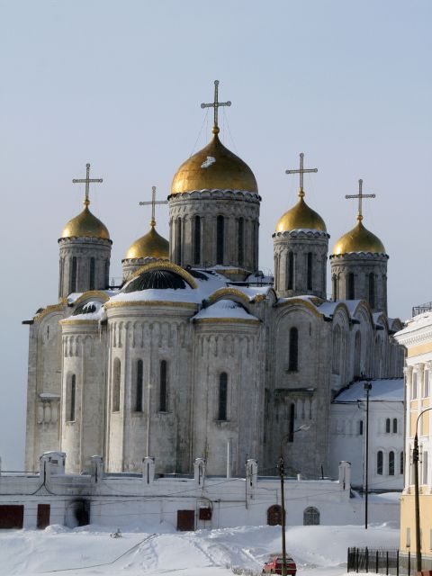 Vue de la cathédrale de la Dormition