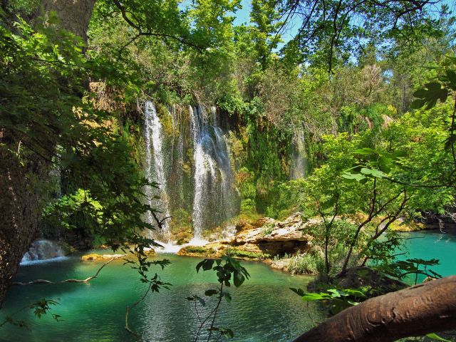 Cascade de la rivière Duran