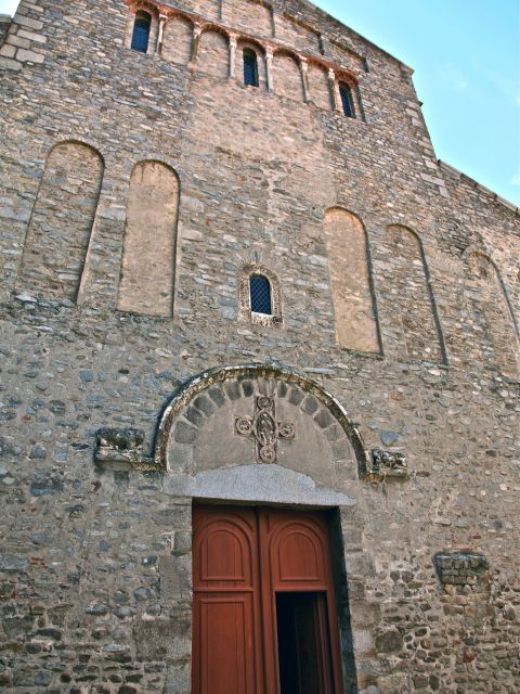 Façade de l'abbaye Sainte Marie