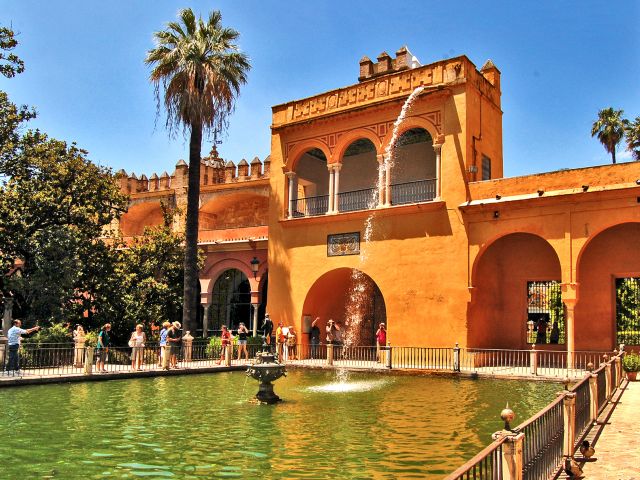 Jardin de El Estanque, Alcazar de Séville