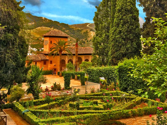 Jardins du palais Nasride, Alhambra