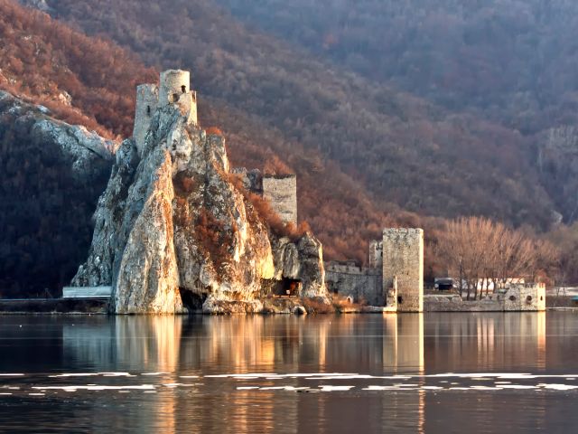 Vue de la Forteresse de Golubac