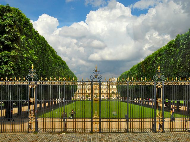 Grille du jardin du Luxembourg