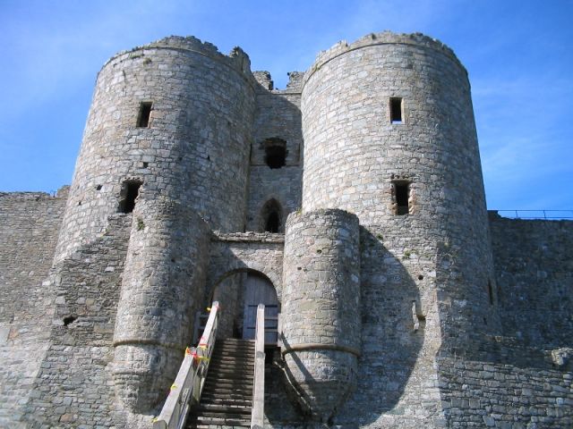 Corps de garde du château de Harlech