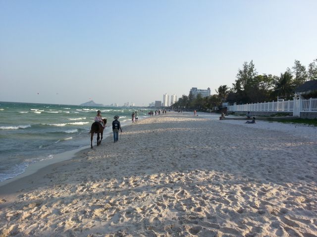 Plage à Hua Hin