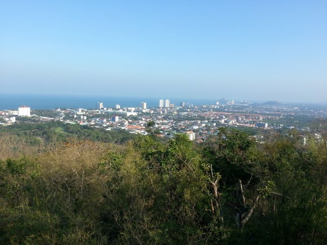 Vue en direction du sud