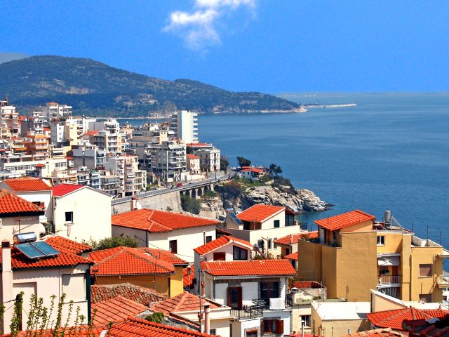 Vue depuis Kavala