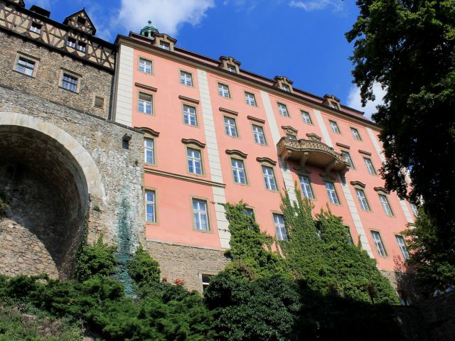 Vue du château Fürstenstein