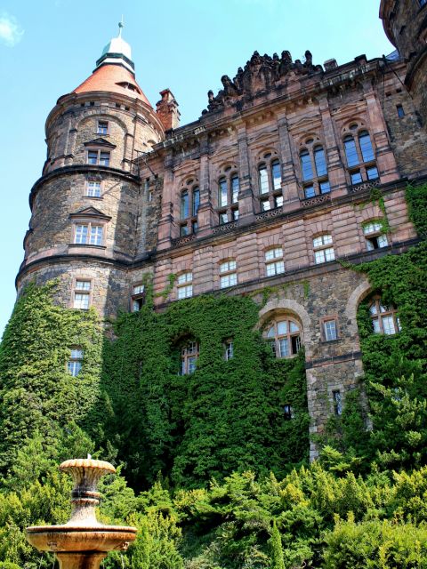 Façade ouest, château Fürstenstein