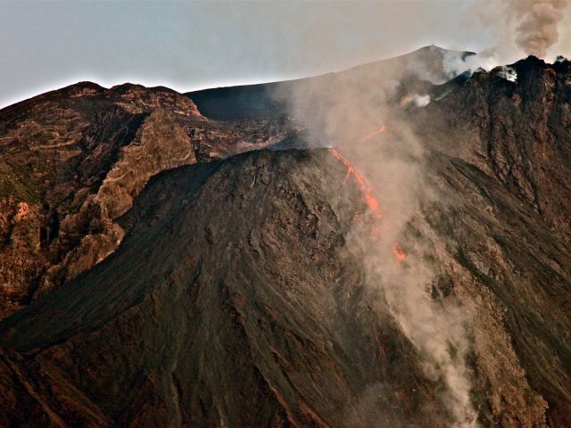 Coulée de lave, Stromboli