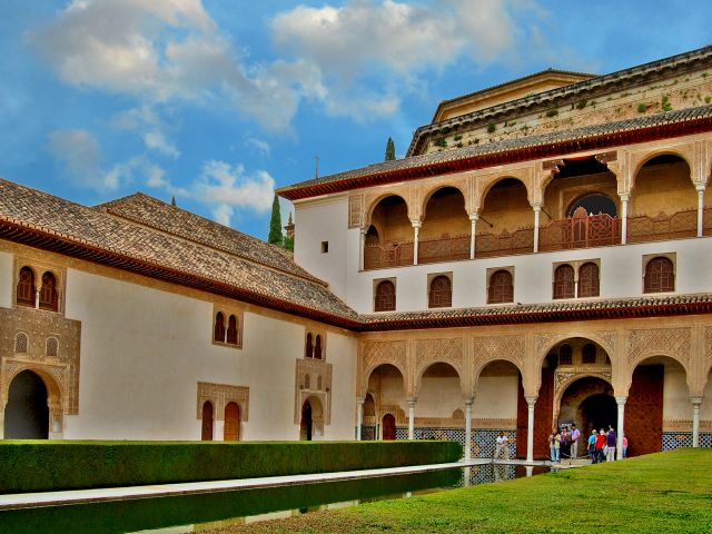 Partie gauche du Palais de Comares, Alhambra