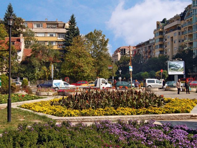 Entrée principale du Parc du Sud, Sofia