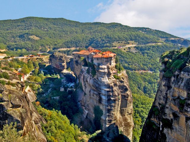 Vue du monastères des Météores