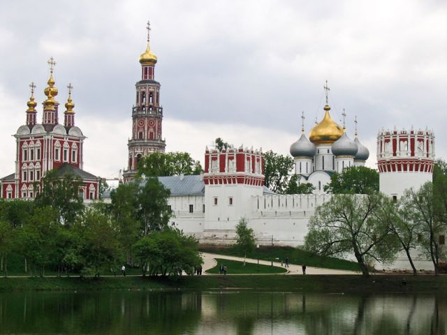 Vue du couvent de Novodievitchi