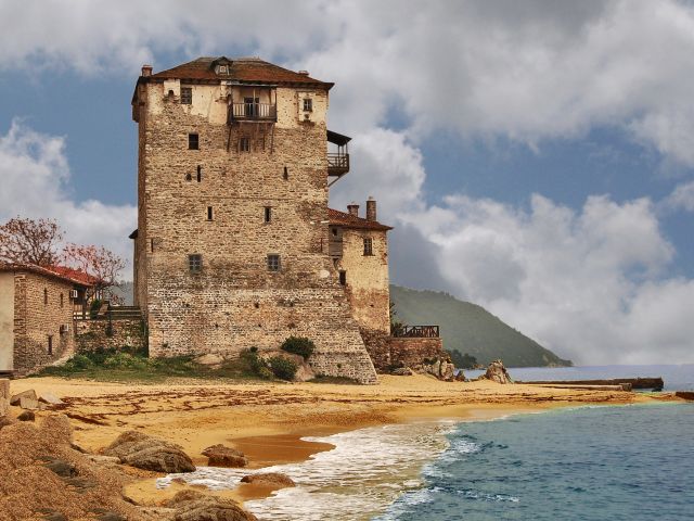 Tour byzantine de Prosphori à Ouranoupoli