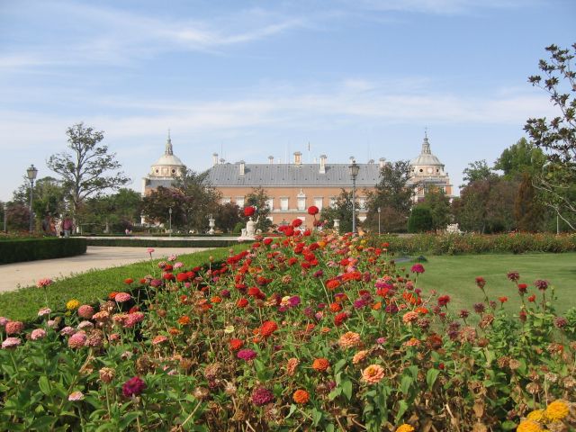 Façade est du palais royal d'Aranjuez