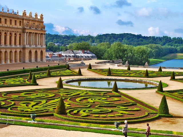 Parterres du château de Versailles