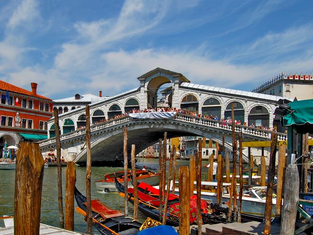 Pont du Rialto à Venise