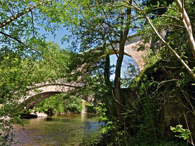 Pont romain sur la Cure