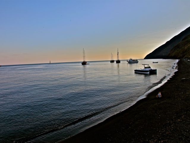 Port de l'île Stromboli