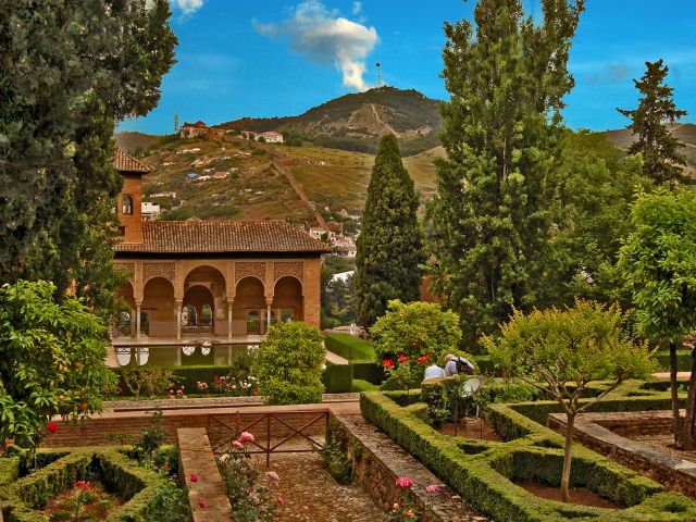 Portique de la Tour des Dames, Alhambra