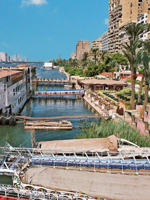 Port fluvial pour touristes au Caire