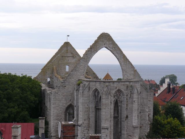 Ruines de l'église Sainte Catherine