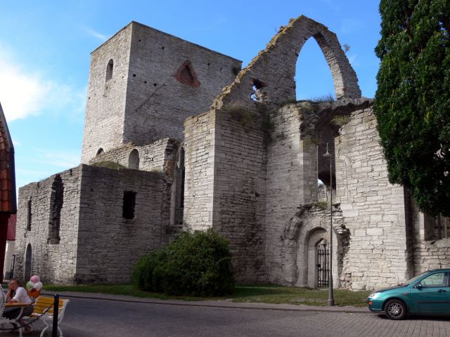 Ruines de l'église Saint Drotten