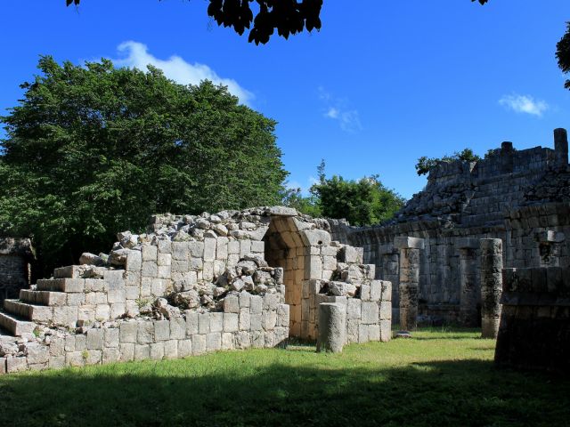 Porte en ruine du temple, Chichen Itza