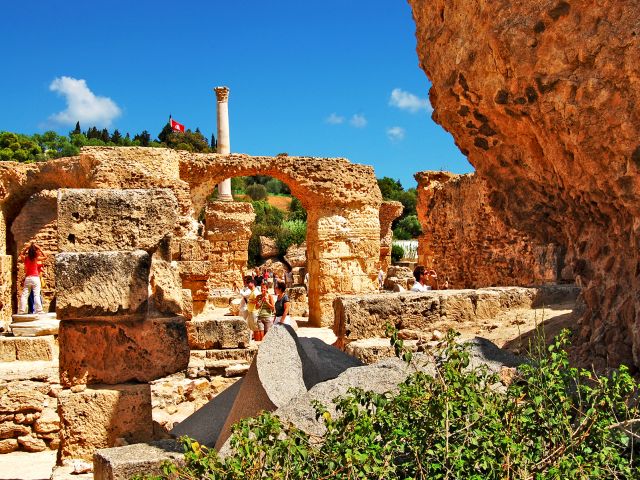 Ruines des thermes d'Antonin, Carthage