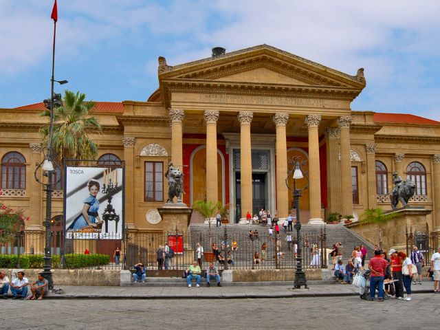 Teatro Massimo Vittorio Emanuele à Palerme