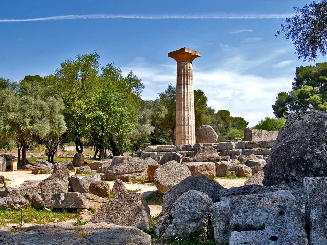 Temple de Zeus à Olympie