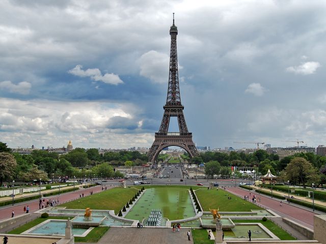 Tour Eiffel depuis le Trocadéro
