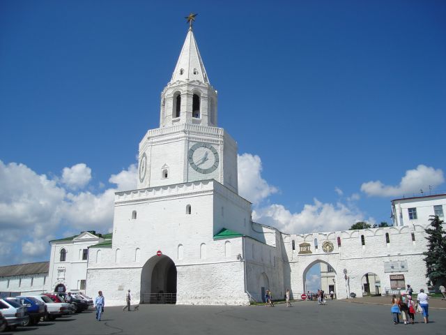 Tour Spasskaïa du kremlin de Kazan