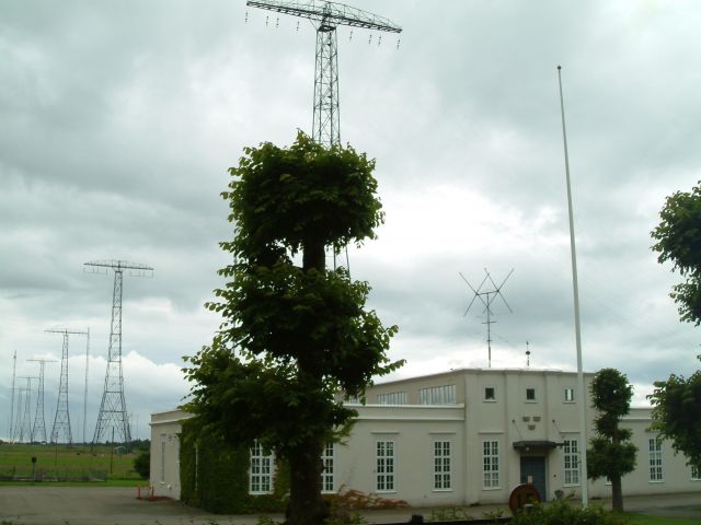 Vue de la station radio Varberg